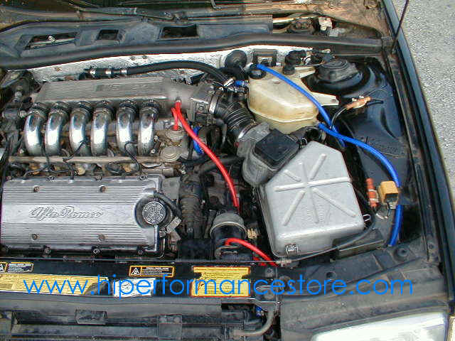 HPSI Silicone Vacuum Hose Kit - Alfa Romeo 164 S and LS Deluxe Kit