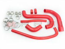 Load image into Gallery viewer, Alfa Romeo Milano 75 (2.5L and 3.0L Verde) Silicone Radiator Hose Kit