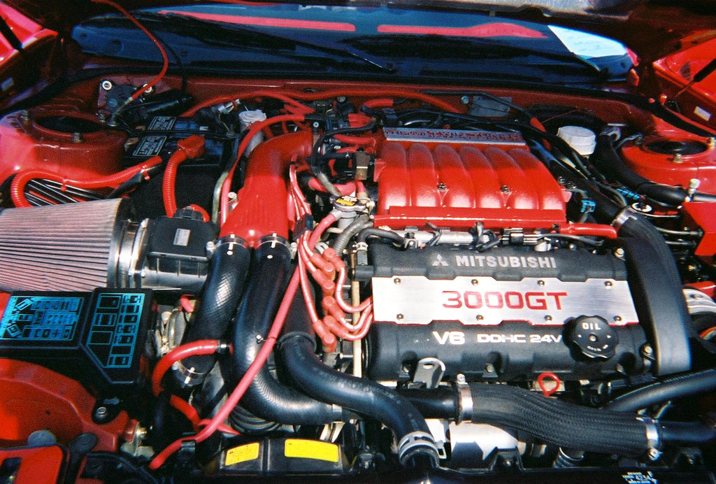 HPSI Silicone Vacuum Hose Kit - Mitsubishi 3000GT Twin Turbo Silicone Vacuum Hose Kit   1991-96  (This kit will fit the non turbo models)