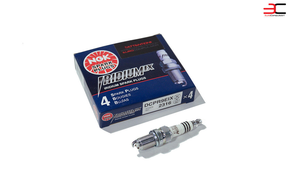 NGK DCPR9EIX SPARK PLUG SET - EUROCOMPULSION