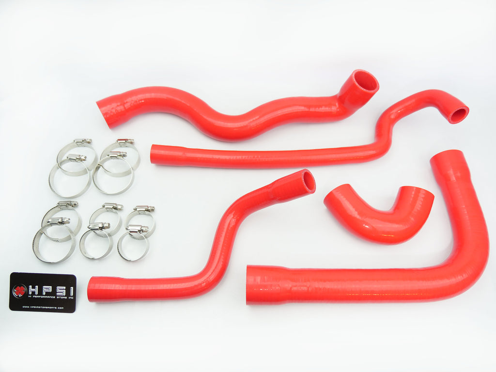 BMW 535i Silicone Radiator Hose Kit E28 1985-1988 (5 hoses and 10 stainless steel clamps)