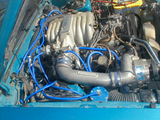 93' Cobra with a Vortec supercharger.
