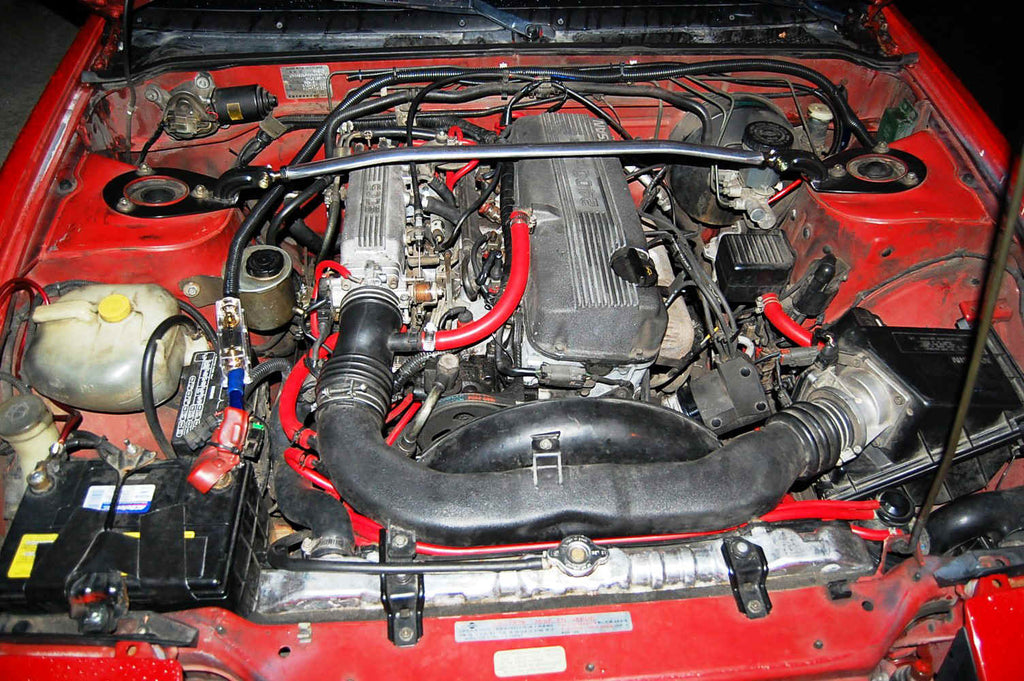 HPSI Silicone Vacuum Hose Kit - Nissan 240SX KA24E engine 1989-1990