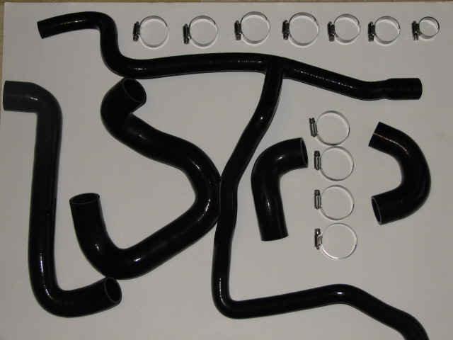 BMW 325i is ix Silicone Radiator Hose Kit  E30 M20 engine 1988-1991 (5 hoses and 11 clamps)