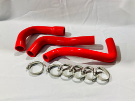Alfa Romeo Spider 1982-1984 Silicone Radiator Hose Kit (3 hoses and 6 clamps)