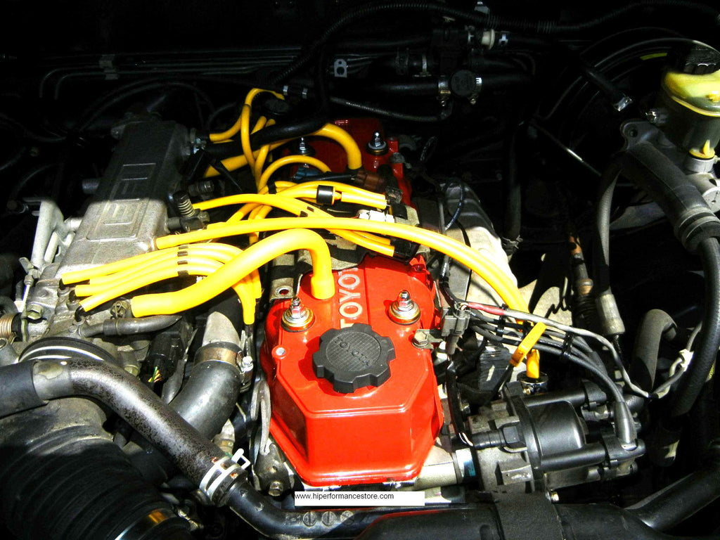 HPSI Silicone Vacuum Hose Kit - Toyota Pickup Truck 1985-1995 22RE Engine